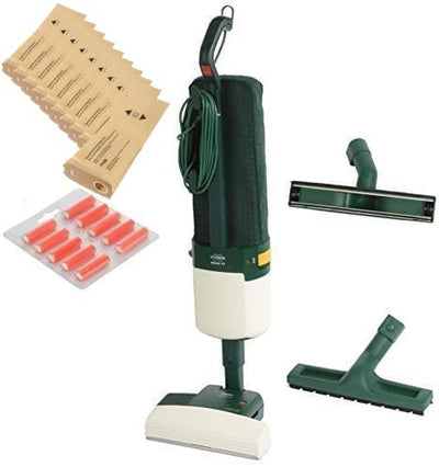 JaTop Original Vorwerk Kobold 121 inkl. Elektrobürste ET 340, Hartbodendüse und 10 Staubsaugerbeutel +Duft Renewed + generalüberholt Garantie, mit Beutel