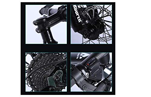 Wmmner Mountainbike, Aluminiumlegierung, Mountainbike, 26 Zoll, für Erwachsene, 27 Gänge, für Männer und Frauen, D, 30 Spe/C/30 Geschwindigkeit