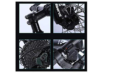 Wmmner Mountainbike, Aluminiumlegierung, Mountainbike, 26 Zoll, für Erwachsene, 27 Gänge, für Männer und Frauen, D, 30 Spe/C/30 Geschwindigkeit