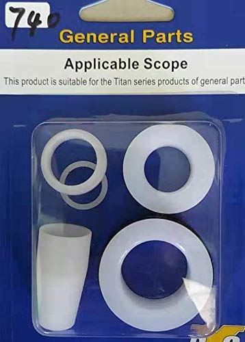 Hochdruck-Airless-Spritzmaschinenzubehör komplett Kolbenstange 740 750E, mit Reparatursatz 740