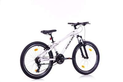 BERLIN BIKE Mountainbike MTB1 24 Zoll Kinderfahrrad - blau (weiß)