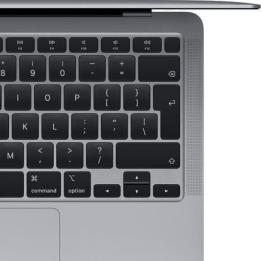 2020 Apple MacBook Air mit 1.1GHz Intel Core i3 (13-zoll, 8GB RAM, 128GB SSD) (QWERTY Englisch) Space Grau (Generalüberholt)