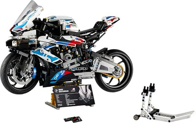 LEGO Technic BMW M 1000 RR Motorrad-Modell, Modellbausatz für Erwachsene, Set als Geschenk zum Basteln für Männer und Frauen, als Home- oder Büro-Deko 42130