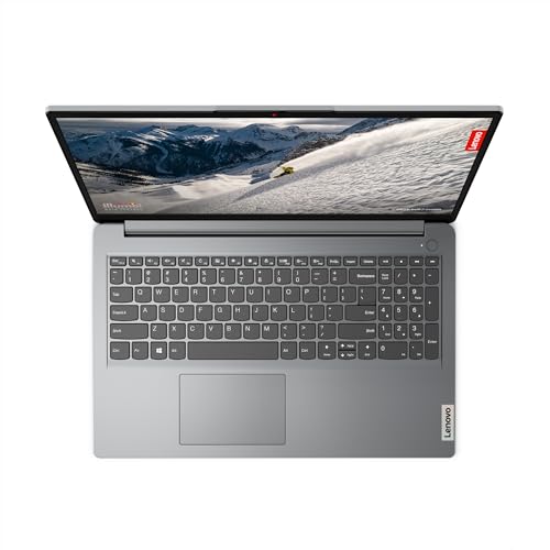 Lenovo IdeaPad 1 Laptop | 15.6" Full HD Display | AMD Ryzen 5 | AMD Radeon Grafik | 16GB RAM | 512GB SSD | Windows 11 Home | QWERTZ | Cloud grau | 3 Monate Premium Care