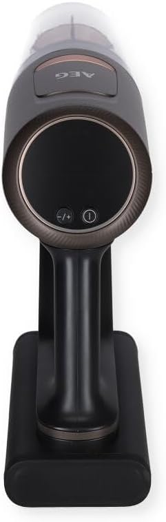 AEG ULTIMATE 8000 AP81A25ULT Akku-Staubsauger / Automatik / 5-Stufen Filtration / digitale Anzeige / Tierhaar-, Hartboden-, & Multi-Bodendüse / 3 Stufen / Akku wechselbar / Zubehör / 400ml / bronze