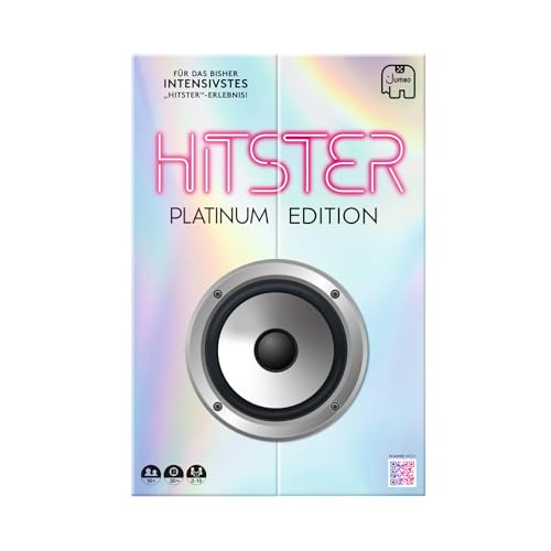 Hitster Pop Hitster Platin-Edition – Musik-Partyspiel mit 500 Songs aus Pop, Rock ...