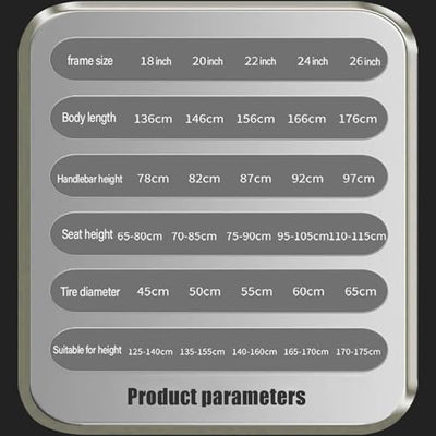 Mountainbike 24-Zoll-Rahmen aus Kohlenstoffstahl Mit Variabler Geschwindigkeit Stark und Leicht Einfach Zu Fahren Geeignet für Jugendliche D,22 Inches