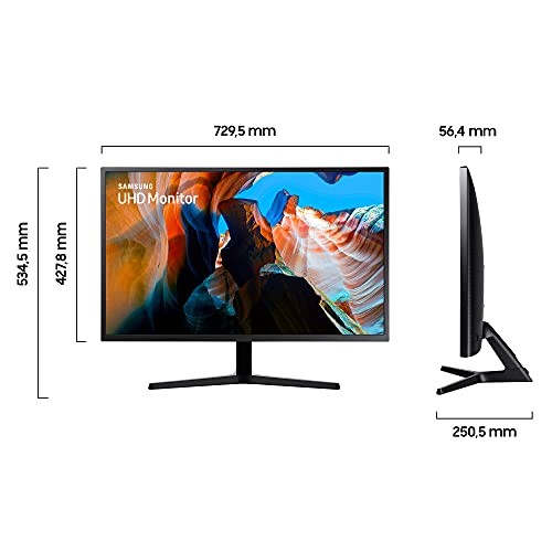 Samsung UHD Monitor U32J590UQP, 32 Zoll, VA-Panel, 4K UHD-Auflösung, AMD FreeSync, Reaktionszeit 4 ms, Bildwiederholrate 60 Hz
