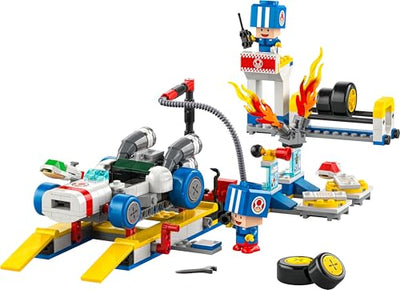 LEGO Super Mario: Mario Kart – Toads Werkstatt, Nintendo Charakter, anpassbares Spielzeug, Abenteuer Spielset, Geschenk für Jungen, Mädchen und Gamer ab 8 Jahren 72035