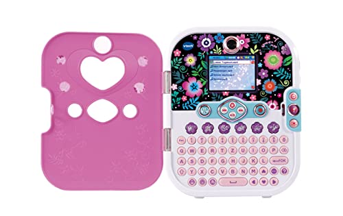 Vtech Kidisecrets Selfie Music 2.0 – Kindertagebuch mit 2 Kameras, MP3-Player, Gesichtserkennung, Leuchteffekten und vielem mehr – Für Kinder von 6-12 Jahren