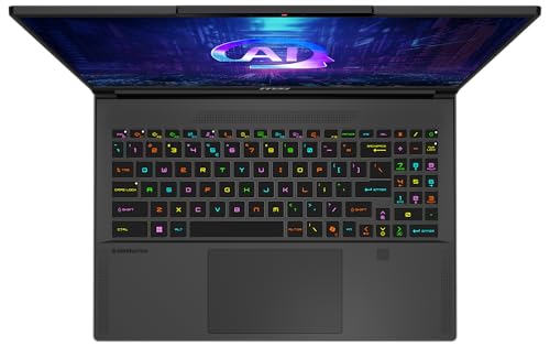 MSI Stealth A16 AI+, Gaming Laptop, Copilot+ PC, 16,0" UHD+, AMD Ryzen AI 9 HX 370 Prozessor, 32 GB LPDDR5X-7500 RAM, 2 TB, NVIDIA GeForce RTX 4070, Windows 11 Pro, QWERTZ Tastatur, A3XVGG-203