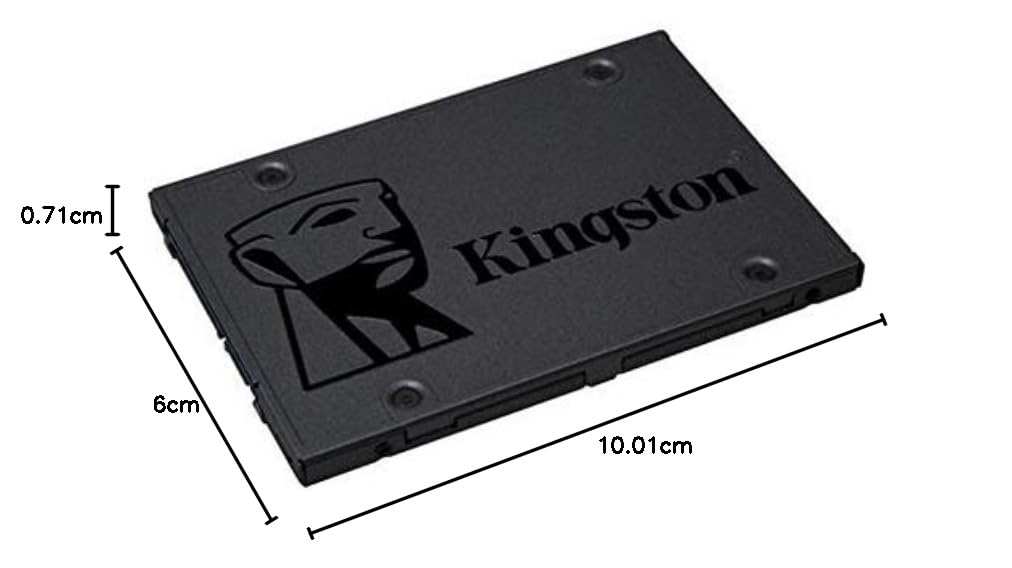 Kingston A400 SSD Interne SSD 2.5" SATA Rev 3.0, 240GB - SA400S37/240G