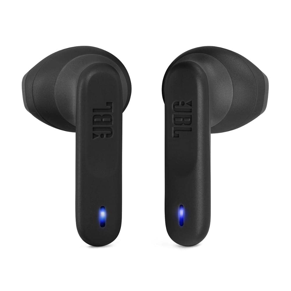 JBL Wave Flex – Kabellose In-Ear Ohrhörer mit IP54- und IPX2-Wasserdichtigkeit – TalkThru- und AmbientAware-Technologie – 32 Stunden Akkulaufzeit – In Schwarz