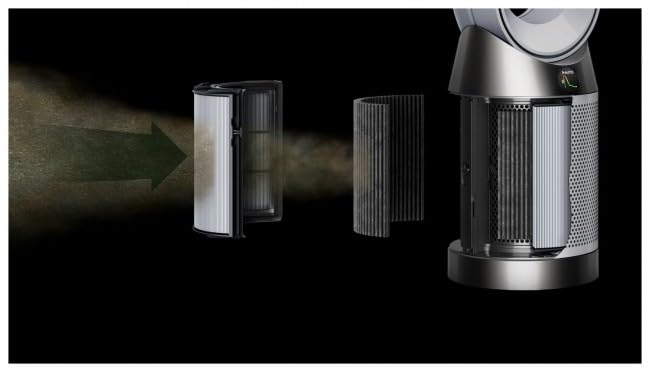Dyson Purifier Cool PC1 Luftreiniger mit kraftvollem kühlenden Luftstrom (Weiß/Weiß)