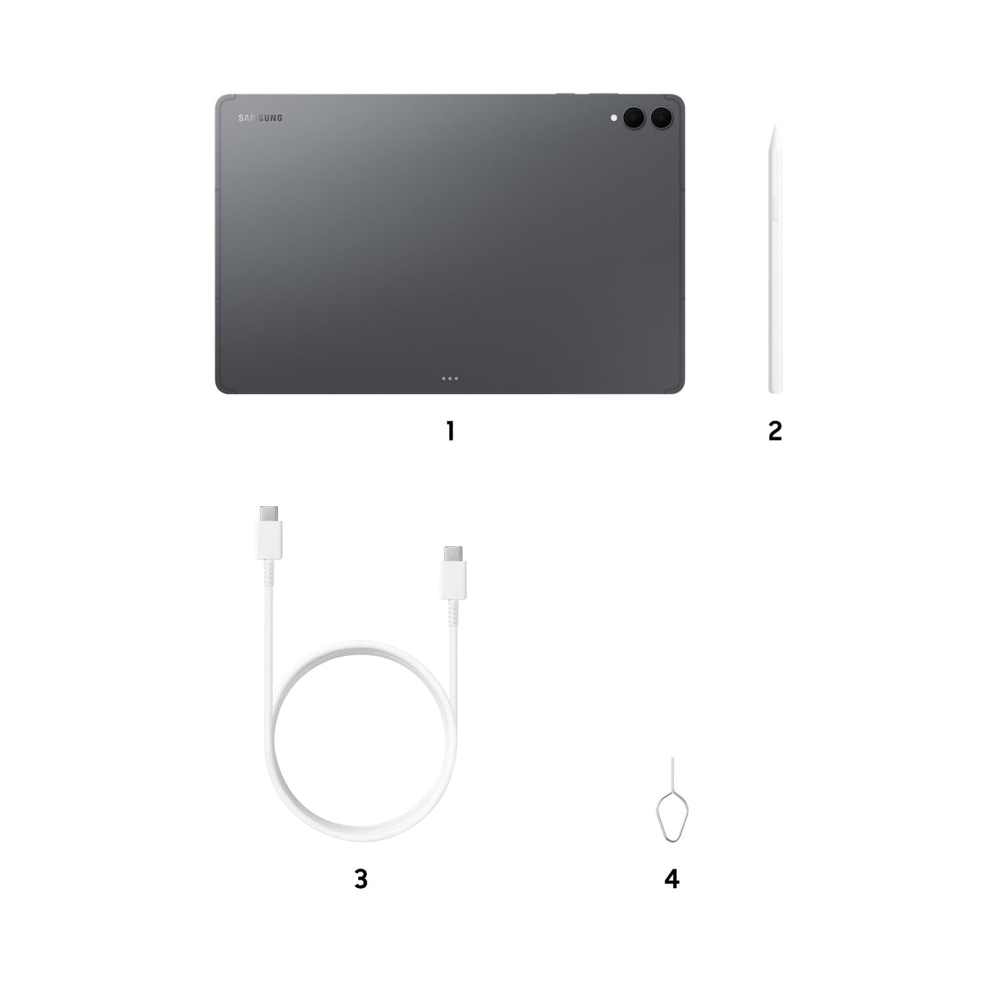 Samsung Galaxy Tab S11 Ultra, AI Tablet, Wi-Fi, Leichtes Design, Vielseitige KI-Tools, DeX, 512 GB Speicher, 12 GB RAM, Lange Akkulaufzeit, Gray, 3 Jahre Herstellergarantie [Exklusiv auf Amazon]