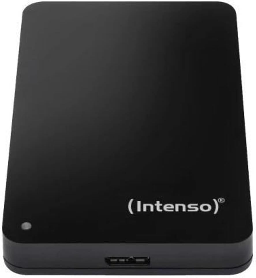 Intenso Memory Case 1 TB Externe Festplatte (6,35 cm (2,5 Zoll) 5400 U/min, 8 MB Cache, USB 3.0) schwarz