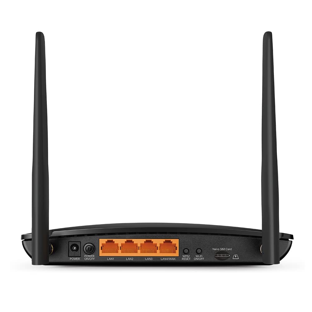 TP-Link Archer MR550 LTE Router, 4G+ Router unterstützt SIM Karten, 4G+ Cat6 bis zu 300Mbps, WLAN Dual-Band AC1200, Gigabit-LAN/WAN-Anschlüsse, Plug and Play, TP-Link OneMesh