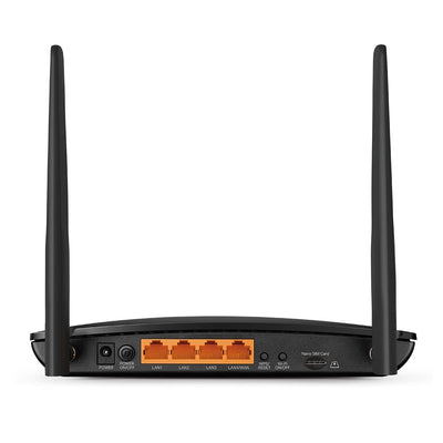 TP-Link Archer MR550 LTE Router, 4G+ Router unterstützt SIM Karten, 4G+ Cat6 bis zu 300Mbps, WLAN Dual-Band AC1200, Gigabit-LAN/WAN-Anschlüsse, Plug and Play, TP-Link OneMesh
