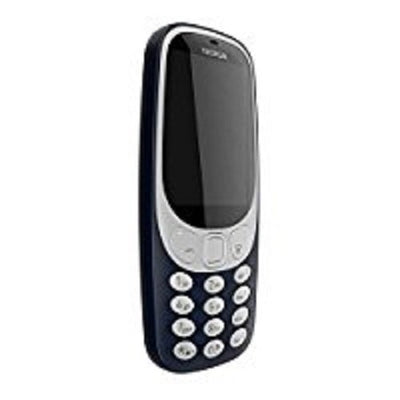 Nokia 3310 2G Mobiltelefon (2,4 Zoll Farbdisplay, 2MP Kamera, Bluetooth, Radio, MP3 Player, Single Sim) dark blue