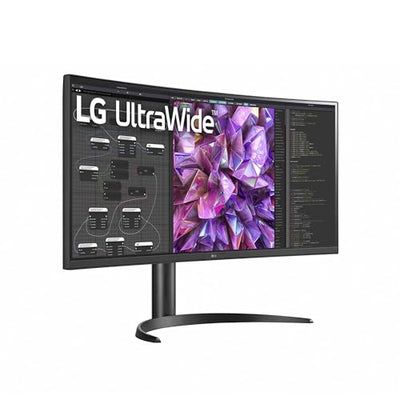 LG Electronics 34WQ75X-B.AEU IPS 21:9 UltraWide Monitor 34" (86,72 cm), TFT-LCD Aktiv Matrix mit White LED Backlight, Anti-Glare, Schwarz