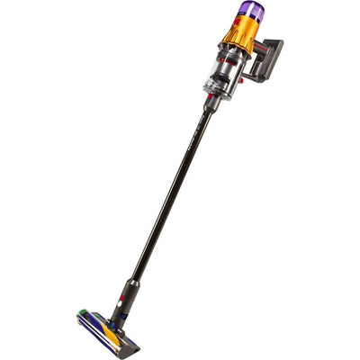 Dyson Premium V12 Slim Absolute Akku-Stielsauger Nickel Satin gelbglanz