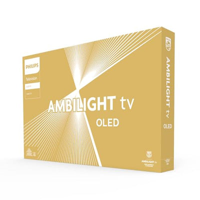 Philips Ambilight 55OLED759 4K OLED Smart TV - 55-Zoll Display mit P5 AI Perfect Picture Ultra HD, Titan OS, Dolby Vision und Dolby Atmos, Funktioniert mit Alexa und Google Sprachassistent