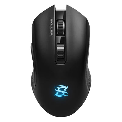 Sharkoon SKILLER SGM3 schwarz, optische Gaming Maus, Dual Mode (Funk oder Kabelgebunden), RGB
