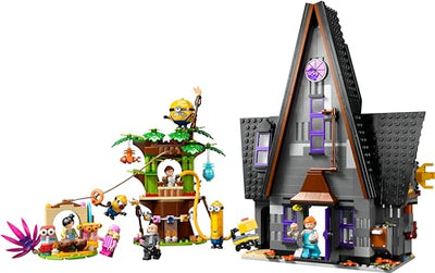 LEGO Ich – Einfach unverbesserlich 4 Familienvilla von Gru und den Minions, Film-Spielset zu Ich – Einfach unverbesserlich 4, Kinderspielzeug, Geschenk für Jungen und Mädchen ab 8 Jahren 75583