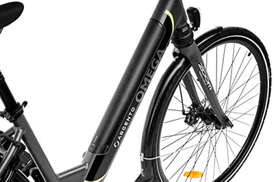 Argento Unisex – Erwachsene Omega E-Fahrrad, Schwarz, Einer Größe