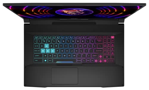 MSI Katana 17 B13VGK-671, Gaming Laptop, 43,9 cm (17,3 Zoll) FHD, 144 Hz, Intel Core i9-13900H, 16 GB DDR5-5200, 1 TB SSD, NVIDIA GeForce RTX 4070, Windows 11 Home, QWERTZ Tastatur, Schwarz