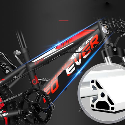 Mountainbike 22 Zoll 6 Gang Doppelscheibenbremsen Stoßdämpfung Fahrrad Herren und Damen Outdoor-Sport Offroad A,22 inches