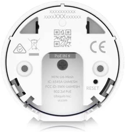 Ubiquiti Networks U6-Mesh 4800 Mbit/s White Power Over Ethernet (PoE)