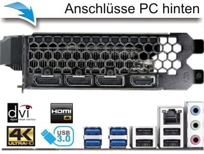 shinobee High End Gaming PC AMD Ryzen 7 5700X 16 Threads 4.60GHz • Windows 11 • Nvidia GeForce RTX3060 12GB • 32 GB 3200 MHz DDR4 • 1000GB SSD • WLAN • Gamer PC Computer Gaming Rechner #7018