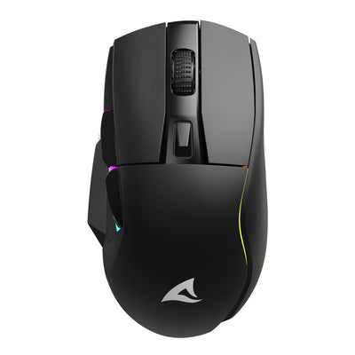 Sharkoon Skiller SGM50W Black, Wireless Optical Gaming Maus, RGB, PBT Button