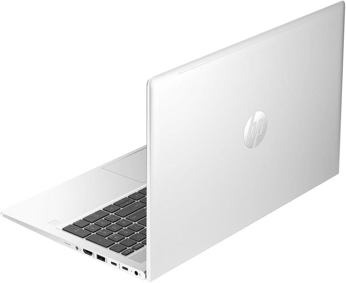 HP Probook 450 G10 Notebook, Silber, RAM 24 GB, SSD 1256 GB (256 GB + 1 TB), FullHD-Display 15,6 Zoll, Intel i5-1334U 10 Core mit 4,6 GHz, Fingerprint, Win11 Pro, Open OFFICE, Maus bereit