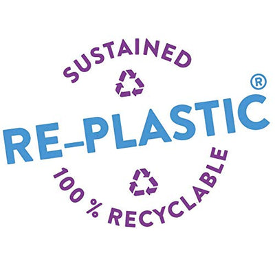 WISSNER® 400 Wendeplättchen in rot-blau aus RE-Plastic, Rechenplättchen für den Mathematikunterricht in der Grundschule, Plättchen