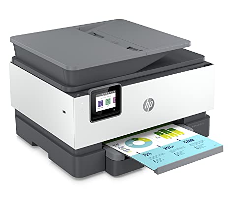 HP OfficeJet Pro 9012e Multifunktionsdrucker, 6 Monate gratis drucken mit HP Instant Ink inklusive, HP+, Drucker, Scanner, Kopierer, Fax, WLAN, LAN, Duplex, HP ePrint, Airprint, Basalt