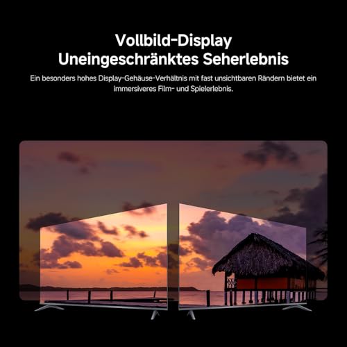 Xiaomi F Pro, 65 Zoll (165 cm), 4K UHD QLED, Smart TV, Fire TV, Triple Tuner DVB-C/S/S2/T/T2, HDR10+, Game Boost mode 120Hz, MEMC, Sprachsteuerung mit Alexa, 2GB+32GB, Kompatibel mit Apple AirPlay