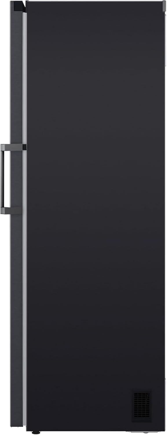 LG GFM61MCCSF, Klasse D, 324 L, Gefriergerät mit Touchdisplay, XXL-Stauraum, DoorCooling+, LINEARCooling, Wi-Fi ꟷ Matte Black