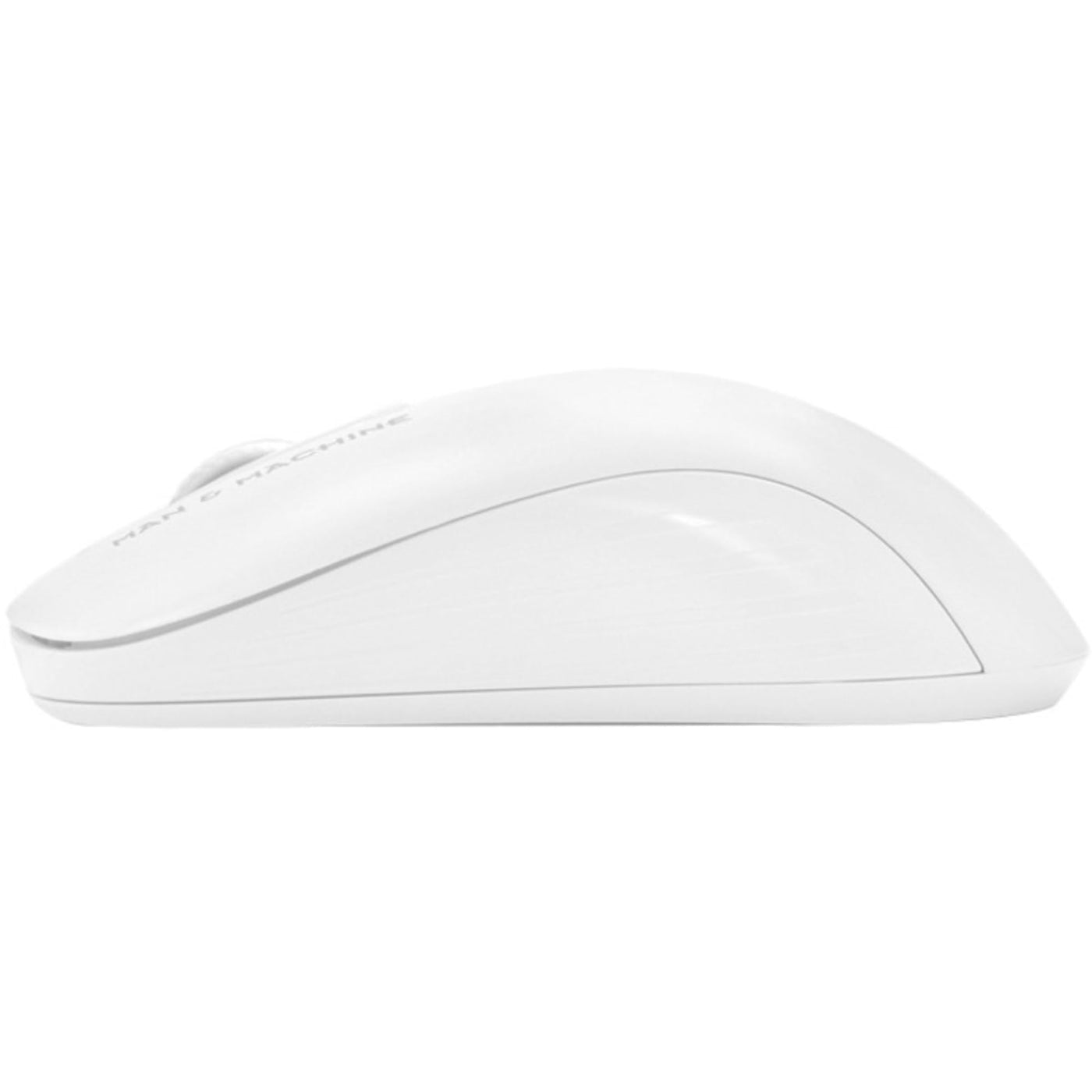 Man & Machine C Maus (kabellos, optisch, kabellos, Funkfrequenz, 2,4 GHz, USB, 1000 dpi, Scrollrad, 2 Tasten) Weiß