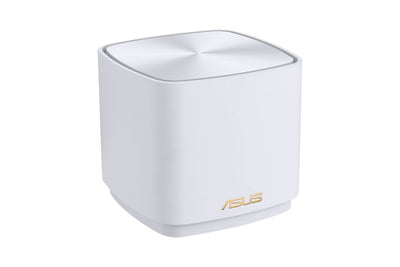 ASUS ZenWiFi XD4 Plus 3er Set AX1800 Whole-Home Mesh WiFi 6 System kombinierbarer Router (bis zu 445m² Abdeckung, AiMesh, AiProtection, Wandbefestigung, App Steuerung) weiß
