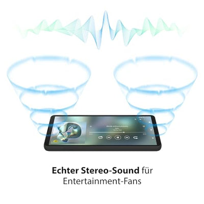 Sony Xperia 10 VI (5.000 mAh Akku, 6,1 Zoll 21:9 OLED, DREI optische Brennweiten, Leicht und kompakt, 3,5mm Audio, Android 14, IP65/68, Dual SIM, weiß, 24+12 Monate Garantie [Amazon Exklusiv]
