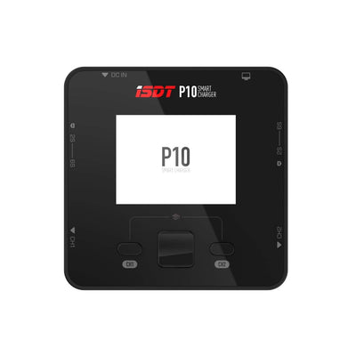 ISDT P10 LiPo-Akku-Balance-Ladegerät Duo 250 W x 2 400 W Zweikanal-Ausgang 1–6 S Li-Ionen-Lebensdauer NiCd NiMH LiHV PB Smart-Akku (Netzteil ist Nicht im Lieferumfang enthalten)