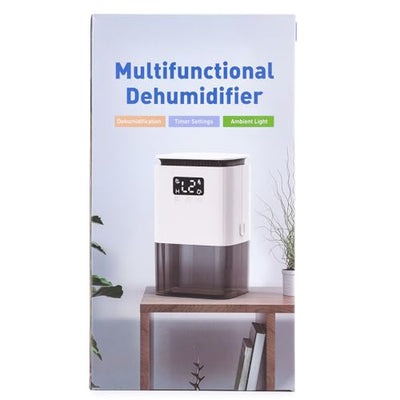 Luftentfeuchter Elektrisch Entfeuchter Keller 1300mL Raumentfeuchter klein Dehumidifier Automatisches Abtauen Mit 7 Farbe Nachtlicht Schlafmodus Entfeuchter Leise für Wohnung Badezimmer Schlafzimmer