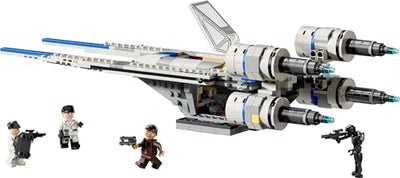 LEGO Star Wars 75399 Rebel U-Wing Starfighter - Spielzeug mit Schwenkflügelfunktion & 3 Minifiguren inkl. Cassian Andor & K-2SO Droidenfigur - Geschenk für Jungen ab 8 Jahren & Andor Staffel 2 Fans