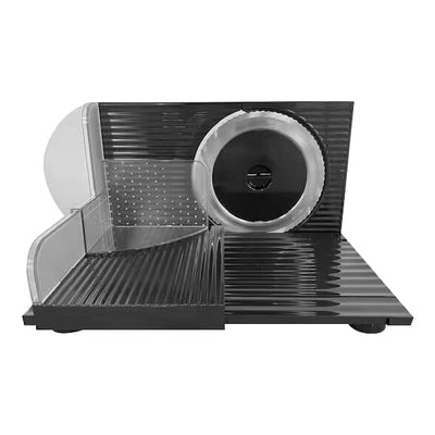 Emerio Allesschneider "Made in EU", Edelstahl Messereinheit in Deutschland produziert, einstellbar 0-17mm, BPA frei, platzsparend klappbar, mit Sicherheitsschalter, Eco 100 Watt, MS-125000.1, Schwarz