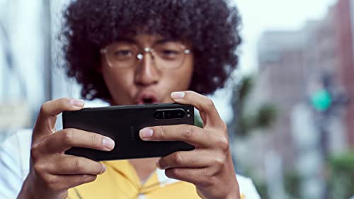 Sony Xperia 5 IV (5G Smartphone, 6,1 Zoll, 4K HDR 120 Hz OLED-Display, Dreifach-Kamera mit optischem Zoom (ZEISS T*), 3,5-mm-Audio, Dual SIM) 24+12 Monate Garantie [Amazon Exklusiv] Ecruweiß