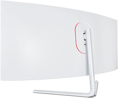 LC-Power LC-M34-UWQHD-100-C-V3 Gaming Monitor 34" Curved Ultra WQHD Display 21:9, 100Hz, 1500R, Adaptive Sync, VA, 1*HDMI, DP, DVI,AUX, schwarz weiß