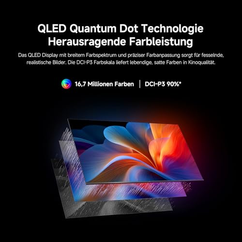 Xiaomi F Pro, 32 Zoll (81 cm), QLED, Smart TV, Fire TV, Triple Tuner DVB-C/S/S2/T/T2, Dolby Audio, DTS Virtual:X, DTS-HD, Sprachsteuerung mit Alexa, Kompatibel mit Apple AirPlay