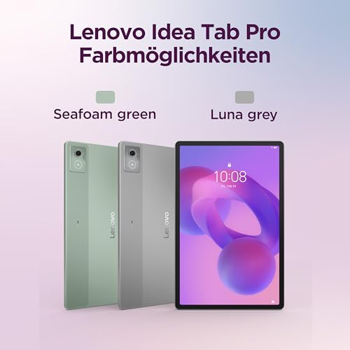 Lenovo Idea Tab Pro Tablet | 12.7" 3K Display | MediaTek Dimensity 8300 | 8GB RAM | 256GB eMMC | Android 14 | Luna Grey | inkl. Tab Pen Plus
